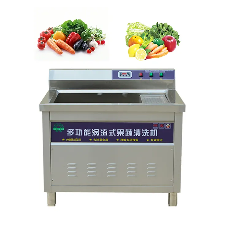 Machine de lavage pour légumes et fruits, utilisé pour enlever les pesticides, pas cher