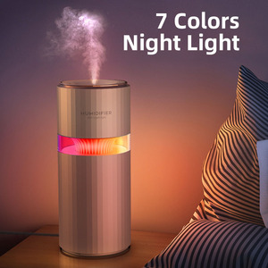 Diffuseur de brume fraîche ultrasonique LED de couleur arc-en-ciel Mini humidificateur de voiture multifonction portable <span class=keywords><strong>Purificateur</strong></span> <span class=keywords><strong>d</strong></span>'<span class=keywords><strong>air</strong></span> - Product Image 3
