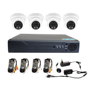 8CH 2/5/8MP HVRキットAHD IR弾丸カメラプラスチック<span class=keywords><strong>Cctv</strong></span>カメラシステムアナログカメラ - Product Image 4