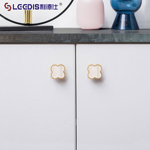 LGEDIS Novelty Shape Zinc Alloy Cabinet <b>Knobs</b> For Wardrobe Drawer Hardware Contemporary Design Durable Plated Finish - Product Image 4