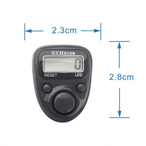 Anillo Contador Digital Tasbeeh LED para Regalo de Ramadán, Temporizador de Mano Tasbih para Oración Musulmana, Precio de Mayoreo Directo de Fábrica - Product Image 3