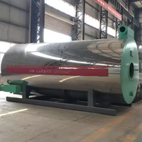 Yongxing Industriel 1t 5t 10ton Huile Légère Diesel Chaudière À Vapeur À Gaz Naturel 3 Passe Tube De Feu 4ton 2ton Chaudière À Gaz