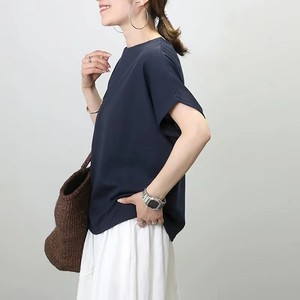 Blusa Feminina de Verão Oversized com Manga Dolman, Top Casual de Decote Largo, Camiseta Básica Y2K Streetwear Simples para o Dia a Dia - Product Image 3