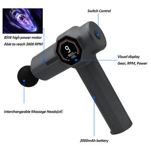 Oem Odm Body Deep Muscle <span class=keywords><strong>Massage</strong></span> Gun Pistola Masajeadora Muscular Percusión - Product Image 3