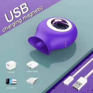 Juguete Sexual de Silicona con Doble Cabezal para Estimulación del Orgasmo Femenino, Simulador de Vibración y Succión - Product Image 5