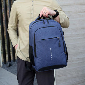 Sac d'ordinateur pour homme avec logo personnalisé, grande capacité, sac à dos d'étudiant, sac à dos d'école, sac à dos pour ordinateur portable imperméable pour activité promotionnelle - Product Image 6