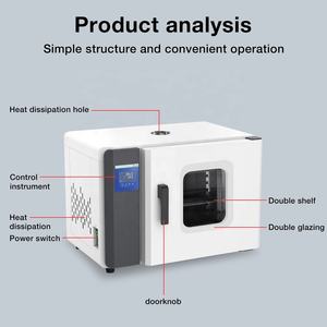 Vente en gros de mini séchoir à four séchoir à haute température chauffé de laboratoire four de séchage à sec chauffant chambre de séchage de laboratoire - Product Image 3