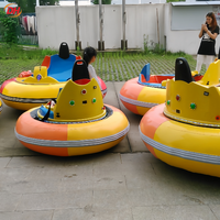 Kommerzielle Aufblasbare UFO-Autoscooter für Kinder |   360 °   Drehen, LED & Musik |   Batteriebetriebenes Indoor/Outdoor-Vergnügungsfahrzeug