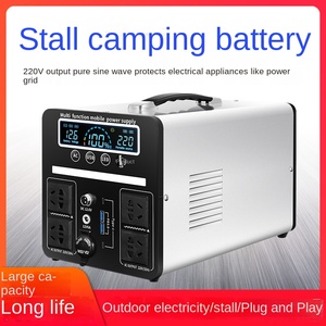 Convertisseur de courant mobile extérieur 220V 1500W Onde sinusoïdale pure Batterie au lithium pour le camping en autonomie Utilisation en cas d'urgence - Product Image 5