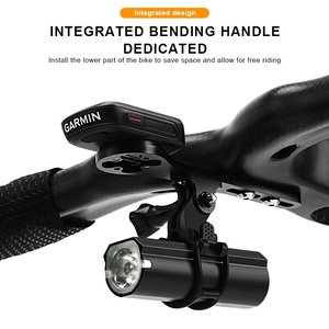 RIDERACE Bicycle Code Table Extension Bracket Aluminum Alloy Lightweight <strong>Computer</strong> Camera Holder <strong>MTB</strong> Road Bike Bracket for Garmin - Product Image 5