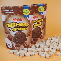 Hisnack Aardbei Chocolade OEM Heerlijke Gefreeze-droogde IJsjes Gefreeze-droogde IJsjes