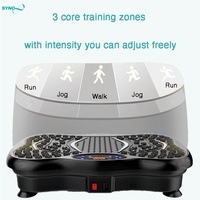 OEM Ganzkörper-Vibrationsplatte Trainingsgerät mit Widerstandsbändern und Fernbedienung für Heimfitness und Muskelaufbau