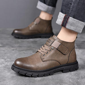 Nuevos Zapatos Casuales de Cuero para Hombre, Estilo Empresarial Simple, Suela Antideslizante Suave, Resistentes al Desgaste, Punta Redonda, Parte Superior de Malla Transpirable - Product Image 4