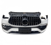 Kit Bumper Depan AMG Sport Bekas Berkualitas Tinggi untuk Mercedes-Benz GLE W167/GLE63 Termasuk Rakitan Kipas Tangki Air Radiator