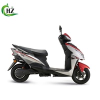Vente en gros HANGZHAN 1000W 110-240V Moto électrique haute vitesse tout-terrain avec pédale, scooter jusqu'à 60 km/h 72V