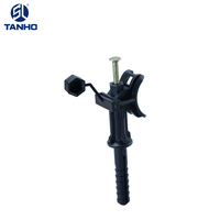 TANHO - Fixation de câble électrique en alliage d'aluminium haute performance, isolation plastique basse tension, clou de fixation pour câble ABC