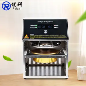 Commercial Manual Aluminum Foil Box Sealing Machine Fast Food Lunch Box Packing Snack Container Sealing Machine