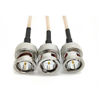 Pasokan Pabrik Kabel Video HD-SDI BNC Male ke Mini BNC Male RG179 75ohm Low Loss RG179 untuk Kamera CCTV, Kabel Koaksial
