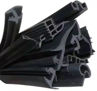 Bande d'étanchéité composite EPDM pour portes et fenêtres en aluminium, bande de caoutchouc anti-poussière et étanche pour fenêtres et portes en aluminium et plastique
