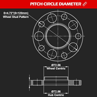 Entretoises de roue 12 + 15 mm 5x120 HubCentric pour BMW Série F F30 F32 F33 F80 F10 M3