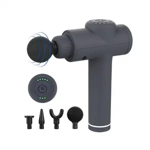 ที่มีประสิทธิภาพไร้สายมือถือเนื้อเยื่อลึก 3 ความเร็วนวดกล้ามเนื้อปืน - Product Image 2