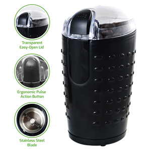 Прочная кофеварка с мельницей, 1 чашка, 24 часа на обратной связи - Product Image 3