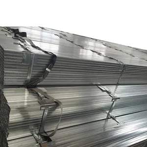 Low price Square and Rectangular Galvanized Steel Pipe GI steel pipe Zinc Coating