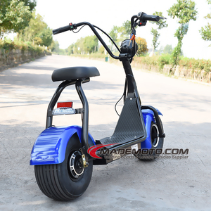 Motocicleta Chopper <span class=keywords><strong>Citycoco</strong></span> de 3000W Usada en Buen Estado y a Precio Accesible, Scooter Eléctrico de 500W 48V 12AH en Venta - Product Image 4