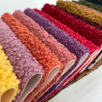 Tissu en polaire Teddy 100% polyester, nouveau style, en gros, tissu en polaire Teddy, tissu bouclé 100% polyester, tissu de canapé en sherpa