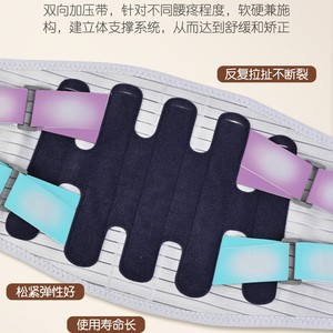 Waist support <b>belt</b> for men and women, breathable support, protection against herniated discs, fitness, weightlifting, <b>squats</b>, - Product Image 4