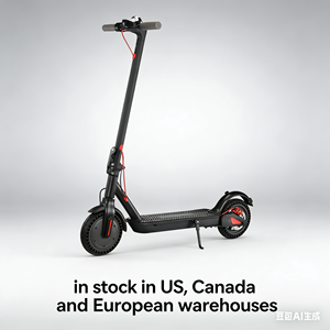 Patinete Eléctrico Plegable con Neumático Antipinchazos de Panal y Freno de Disco de Acero de Alto Carbono, Stock en Almacenes de EE. UU./CA/UE - Product Image 5