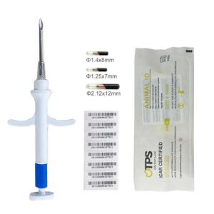 2.12X12Mm FDX-B Implantaten Microchip Dierlijke Chips Voor Hondenkatten Koeien Schapen Vee - Product Image 4