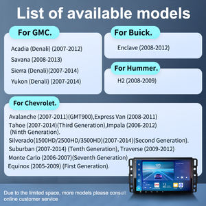 Semaitu 8 אינץ 2 רדיו מסך מגע אנדרואיד מסך מגע עם רכב אלחוטי carplay/encore/chevrolet/chevrolet/<span class=keywords><strong>gmc</strong></span> לוח המחוונים sierra - Product Image 3