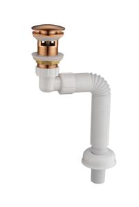 Accessoires de lavabo : Tuyau de vidange en plastique moderne et simple, avec soufflet télescopique <span class=keywords><strong>d</strong></span>ésodorisant pour salle de bain - Product Image 4