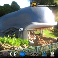 Modèle mécanique marin 3D réaliste de baleine animatronique MyDino L-89 à vendre