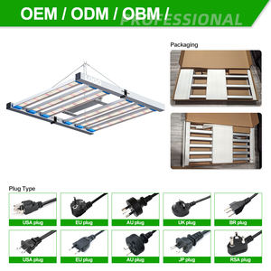 Lámpara LED de Cultivo Industrial Personalizada Samsong Lm281b Lm301h Evo 480W 320W 720W de Espectro Completo UV IR Regulable con Clasificación IP65 de Aluminio - Product Image 6