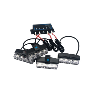 16 Led Strobe Cảnh Báo Ánh Sáng 12-24V Strobe Lưới Tản Nhiệt Nhấp Nháy Thanh Xe Tải Xe Đèn Tùy Chỉnh Màu LED Giao Thông Ánh Sáng Cho Xe - Product Image 1