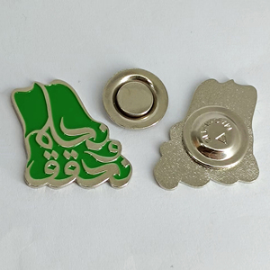 Nhà cung cấp tùy chỉnh thiết kế kim loại logo 3m Sticker keo biểu tượng quốc gia cờ oman UAE saudi ve áo Pin cho trường hợp điện thoại - Product Image 4