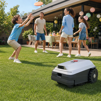 Mesin Pemotong Rumput Robot Lawnova, Mesin Pemotong Rumput Kontrol Jarak Jauh, Mesin Pemotong Rumput Zero Turn, Mesin Pemotong Rumput Robot Tanpa Kabel Perimeter dengan NRTK