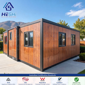 Casa Contenedor Prefabricada Expandible de 30 y 40 Pies, con Doble Acristalamiento y Relleno de Argón, Estándares Australianos, 2, 3 y 4 Dormitorios, Tipo Granny Flat - Product Image 1