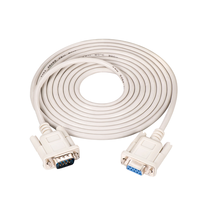 Conectores Eléctricos D-Sub DB de 9 Pines Macho/Hembra con Conector de Tornillo Incluido