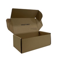 Boîtes à chaussures en carton ondulé avec impression personnalisée