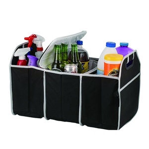 Sản Phẩm Mới 2022 Hộp Sắp Xếp Cốp Xe Hơi, Dung Tích Lớn 3 Ngăn Sắp Xếp Cốp Xe Có Thể Gập Lại Di Động - Product Image 1