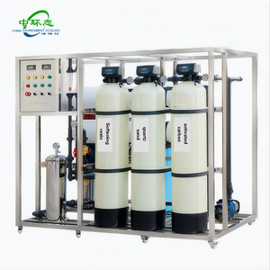 Purificador de Agua por Ósmosis Inversa ZHT 0.5t/h, Bomba de Uso Comercial, Pre-filtro PLC, Filtro de 3 Etapas, Acero Inoxidable, 1 Año, 99.2% ZGT-CS - Product Image 1