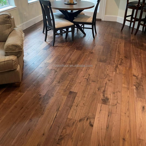 Parquet en noyer noir de qualité <span class=keywords><strong>CDE</strong></span> parquet rustique en noyer américain - Product Image 6
