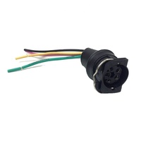 Konektor Lampu Kabut Bundar 2-7 Pin, Konektor Lampu Belakang, Konektor Pelampung Oli, Kabel, Kabel Harness