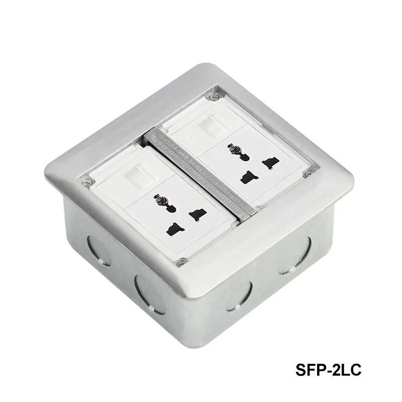 Design Floor Power Outlet Exhibition Power Outlet Floor Outlet Box Factory Supply Universal Power Floor Socket
