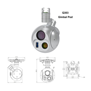 YHR High-Precision Q303 Gimbal with Visible Light, Thermal Imaging, and Laser Modules - Product Image 2