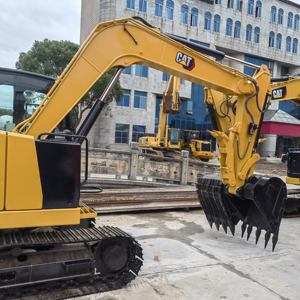 Excavatrice sur chenilles Caterpillar 7 tonnes d'occasion Cat307.5 pour petits travaux à prix abordable avec chenilles en caoutchouc - Product Image 3