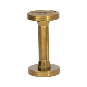 Haltères ronds de qualité supérieure, plaqués or titane, surface sablée, plusieurs options de poids, durables pour le corps, les bras, la salle de sport <span class=keywords><strong>à</strong></span> domicile - Product Image 1
